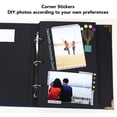thumbnail image 4 of Baby Photo Album with Front Window Black Inner Page Scrapbooking Memory Book Keepsake DIY, Ideal Gift for Baby First Years, 4 of 7