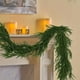 thumbnail image 5 of Guirnalda Navidea De Pino Verde, 2, 6 Metros De Largo, Con Colgador De Alambre, Ideal Para Decorar Hogares Y Exteriores, Envolver Regalos Y Crear Arreglos Festivos. Paquete De 1 Unidad., Ukhbmc, 5 of 6