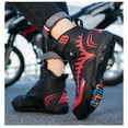 thumbnail image 4 of Botas de moto y zapatos de moto para todas las estaciones para hombre y mujer.,Blanco y negro,42, 4 of 23