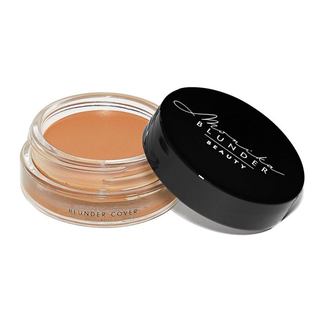 Monika Blunder Beauty - Corrector de base Blunder Cover - Tono: 6 - Sechs - Tonos profundos neutros/dorados - Clean Beauty All-In-One Vegano sin crueldad - 0.62 oz