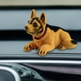 thumbnail image 6 of Vacemry Under $5 Nodding Dog Car Ornament, Shaking Head Resin Dog Figure, Cute Vehicle Interior Decor, Bobble Head Dog Dashboard Decoration, 6 of 6