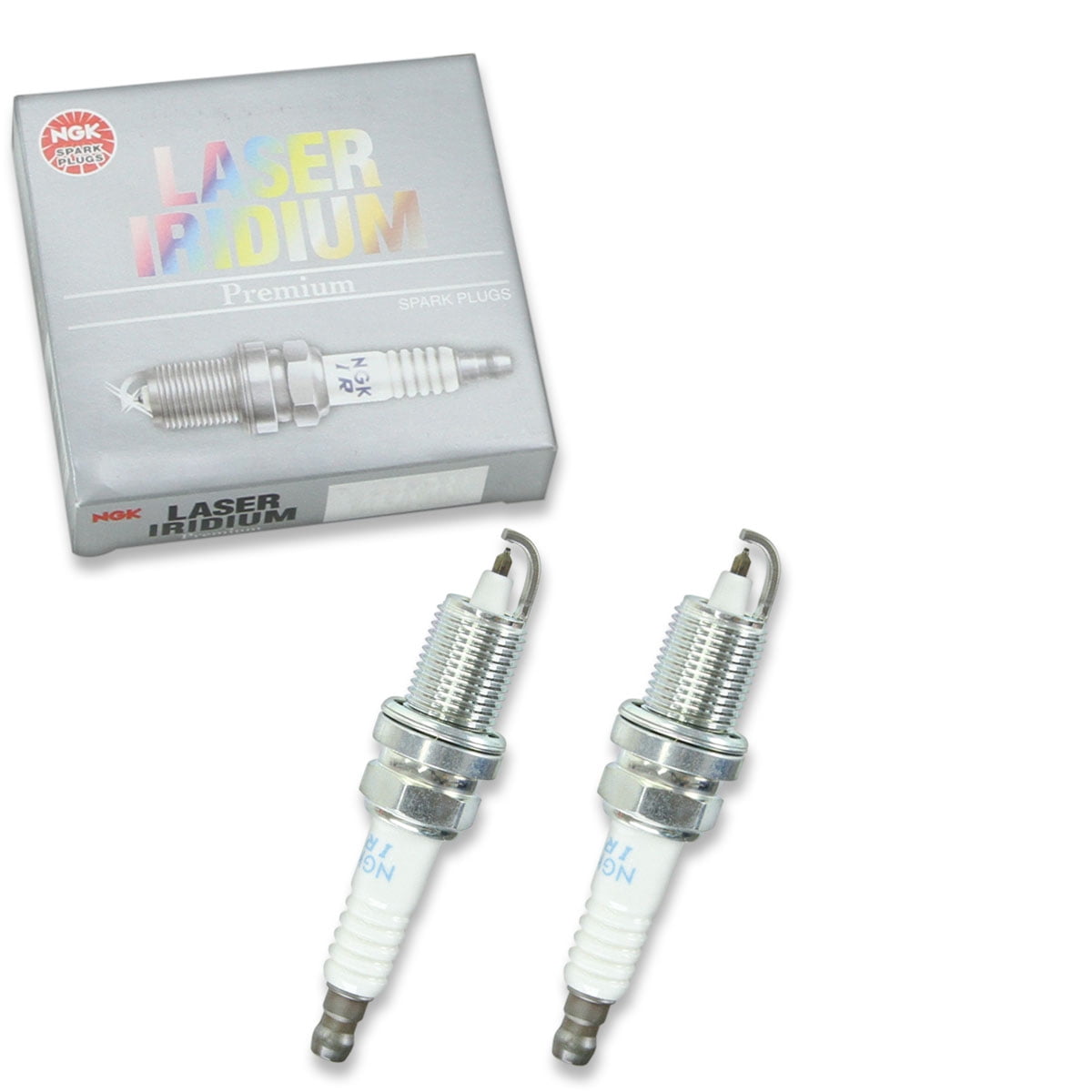 2 pc NGK 5899 Laser Iridium Spark Plugs for 33-892567 33-892567Q 8M0058935 Ignition Wire Secondary