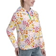 thumbnail image 6 of Wukai Colorful Floral Print Womens Hoodies Fleece Sweatshirts Long Sleeve Sweaters Pullover Fall Outfits Winter Clothes-XX-Large, 6 of 7