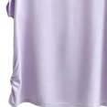 thumbnail image 4 of TEAJOPSUU Women's Pajama Top Comfy V-Neck Batwing Sleeve Loungewear Top Loose Fit Casual Sleepwear Blouse 3X-5X Purple, 4 of 5