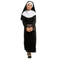 thumbnail image 6 of XIYON Girls Clothing Set Outfit Black Robe With White Collar And Headpiece For Girls 8-10 Years, 6 of 8