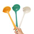 thumbnail image 6 of Reheyre Oil Skimming Spoon - Quick Filtration, Large Capacity, Long Handle, Fat Oil Separator Ladle, Kitchen Soup Colander, for Home, 6 of 8