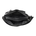 thumbnail image 3 of Bolso bandolera para mujer Cuero de PU Bolso para madres de mediana edad Bolso para dama (Negro), 3 of 9