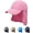 Pink, variant on Boys Beach Hat with Strap Toddler Kids Sun Hats with UV Protection Neck Flap Quick Dry Baseball Caps 2-6Years