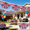 thumbnail image 2 of Memorial Day Saving!4th of July Decorations, Independence Day Flag Yard Fence Hanging For Indoor And Outdoor Use With Canvas Header And Eyelets, 2 of 7