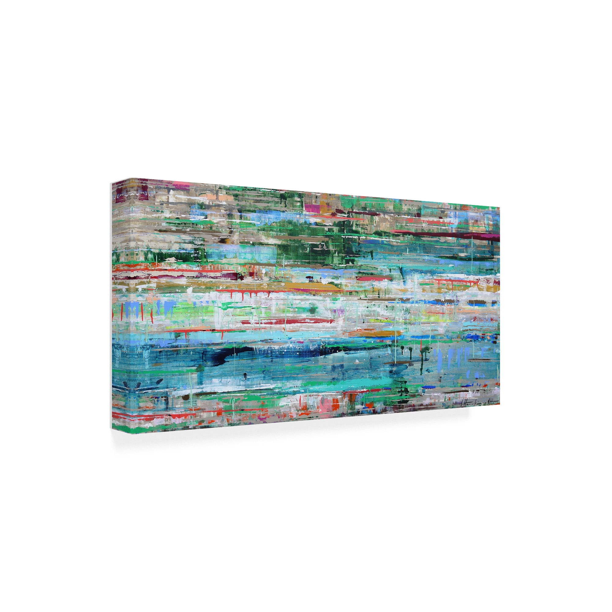 Trademark Fine Art 'Tropic Reflection No. 2' Canvas Art by Ingeborg Herckenrat