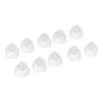 thumbnail image 1 of Domes for Replacements,10pcs Sound Aid Replacement Domes Open Domes Hearings Aid Earplugs Set Transparency Single Layer Silicone Reusable Open Vented Domes, 1 of 7