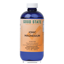 Good State Liquid Ionic Magnesium - 96 Servings, 8 Fl Oz – Supports Muscle Relaxation & Bone Health