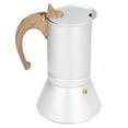 thumbnail image 2 of Moka Stove Coffee Maker, Moka Pot Professional Metal European Style  For Home 300ml, 2 of 8