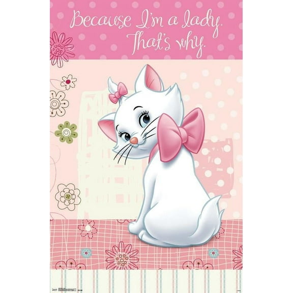 Disney The Aristocats - Marie - I'm A Lady Wall Poster, 22.375" x 34"