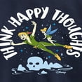 thumbnail image 3 of Disney - Peter Pan - Think Happy Thoughts - Tinkerbell - Toddler And Youth Crewneck Fleece Sweatshirt, 3 of 5