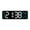 Blue, variant on Elodie Digital Alarm Clock degreeC/ degreeF 12/24H Dst Wall Clock for Home Living Room Bedside Green