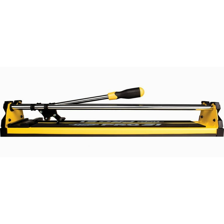QEP 10521Q 21 in. Pro Manual Tile Cutter Black Yellow