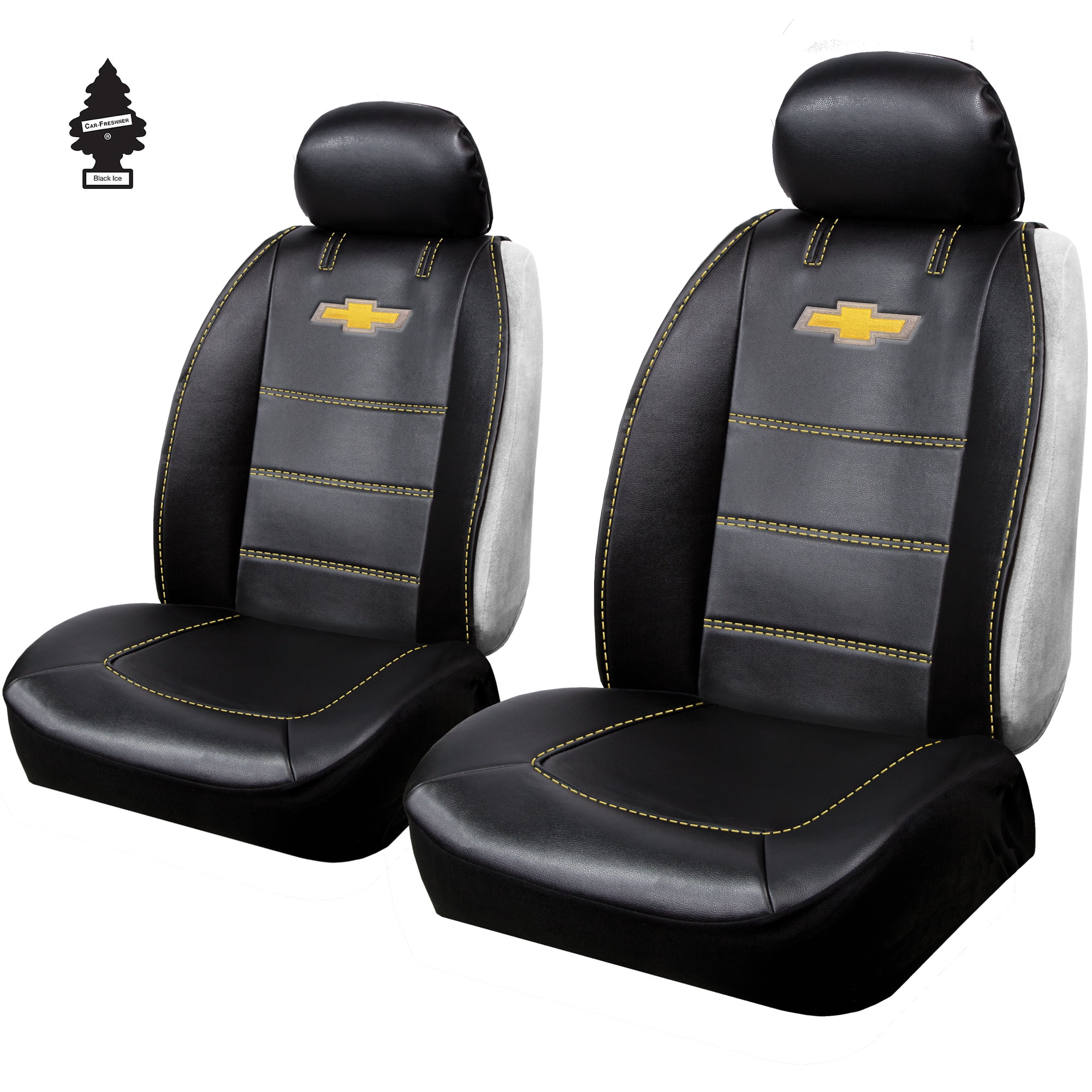 Fia SP89-38BLACK Seat Protector Custom Seat Cover; Poly-Cotton; Black; Front; Split Seat 40/20/40; Adj Head Rest Cover; Headrests; Airbag; Armrest/Storage w/Cup Holder; Cushion Storage; Incl