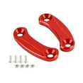 thumbnail image 2 of Red mirror delete blanking block off plates fits for Kawasaki ZX-10R 2016-2023, 2 of 10