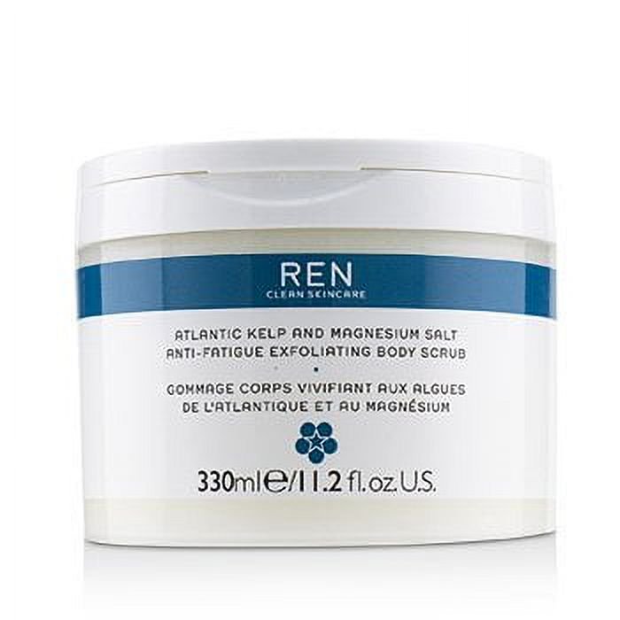 REN Atlantic Kelp And Magnesium Salt Anti-Fatigue Exfoliating Body Scrub 11.1 oz