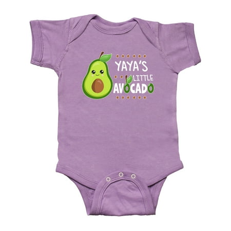 

Inktastic Yaya s Little Avocado with Cute Baby Avocado Gift Baby Boy or Baby Girl Bodysuit