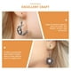 thumbnail image 4 of 1 par de pendientes colgantes asimétricos de sol y luna para niñas y mujeres., 4 of 5