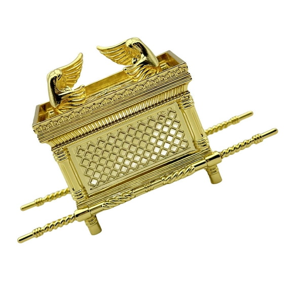 Ark of The Covenant Replicas Model Metal Statue Home Classical Decoration Ornament Religious Spiritual Decors Figurine