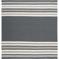 thumbnail image 1 of Safavieh Dhurries Dark Grey Contemporary Rug - Square 6', 1 of 2