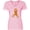 Classic Pink, variant on Inktastic Leukemia Awareness with Orange Ribbon Made of Hearts Women's V-Neck T-Shirt