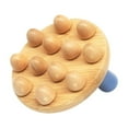 thumbnail image 1 of Cepillo de masaje,Peine de masaje de madera de guasha para el cuero cabelludo,Cepillo de masaje corporal de mano de madera portátil,Herramienta manual de madera gua sha Meridian, 1 of 8