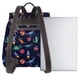 thumbnail image 3 of Disketp Space Dinosaur Mochila de Cuero para Mujer, Bolso de Espalda Antirrobo con Estilo para Viaje, Trabajo y Uso Diario, 3 of 4