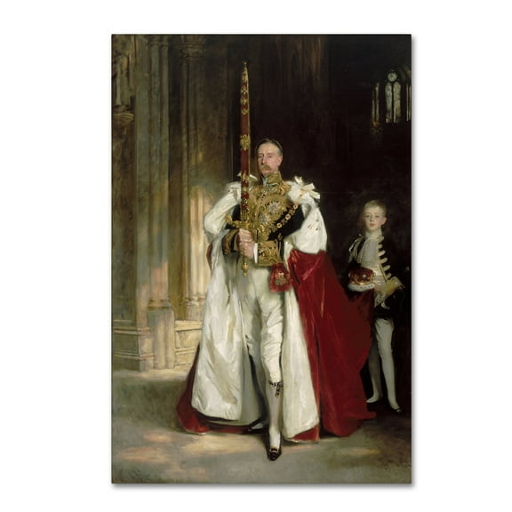 John Singer Sargent 'Sixth Marquess Of Londonderry' Canvas Art