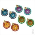 thumbnail image 3 of Diwali Diya Decorative Brass Bowls Set, 10 Pieces, Multi-Color, 3 of 6