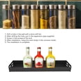 thumbnail image 3 of 50cm Hanging Spice Rack, Wall Mounted Space Aluminum Spice Organizer Multifunctional Spice Shelf For Kitchen, 3 of 8