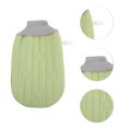 thumbnail image 3 of Unique Bargains Double-sided Gloves Bath Towel for bathroom 5.51"x9.06" 1 Pc Green, 3 of 6