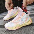 thumbnail image 4 of Bolognifi Men's Basketball Shoes, Classic Training Sports - PINK1_11, 4 of 7