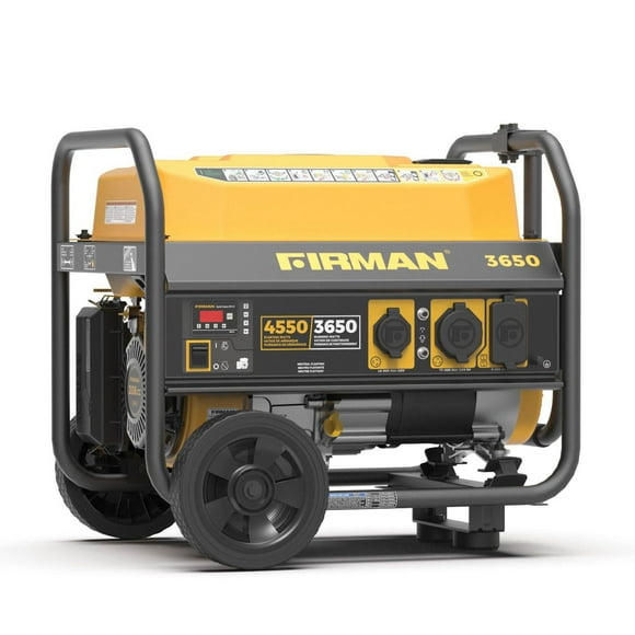 FIRMAN P03602 - 4450/3550 Watt Gas Powered Portable Generator