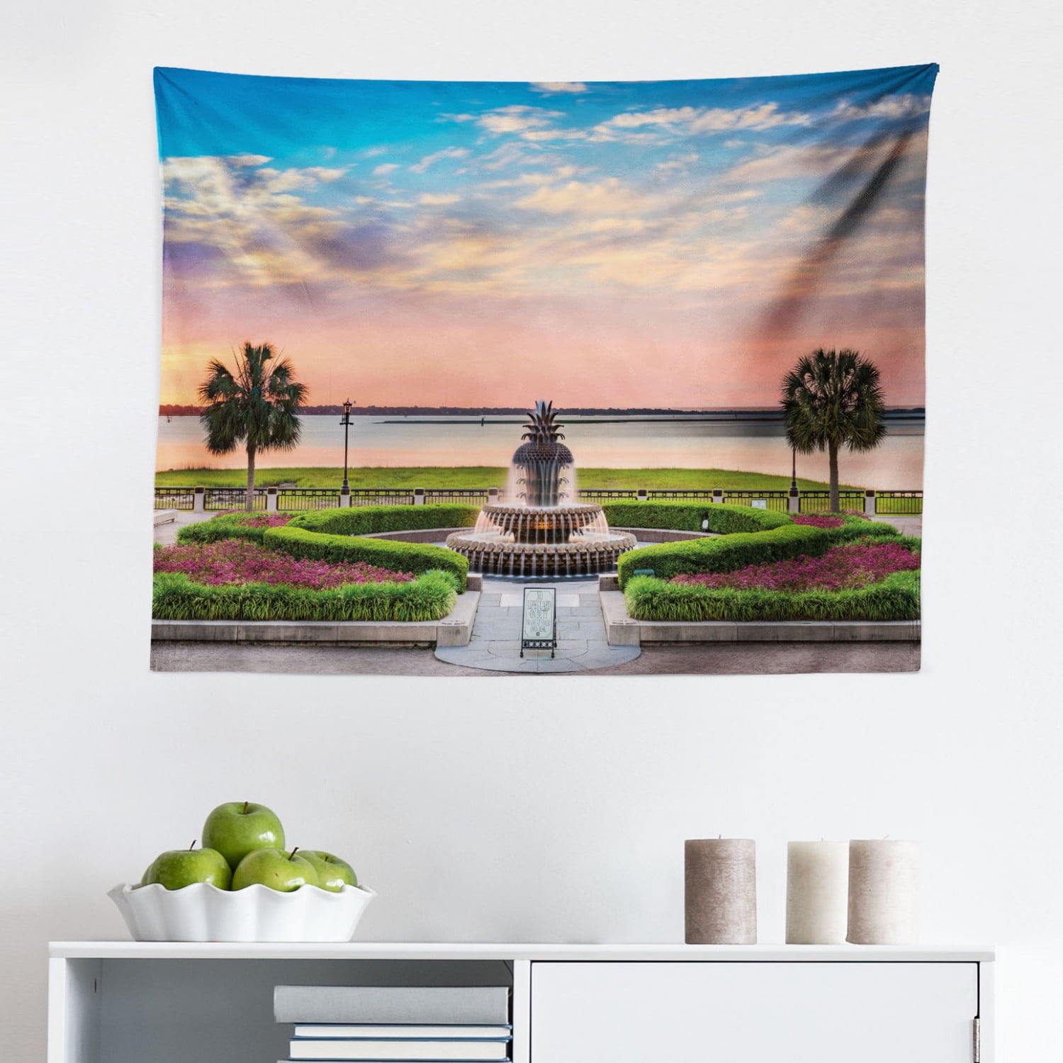 Charleston Tapestry, Historic Homes of The Battery South Carolina 