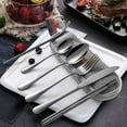 thumbnail image 1 of Fiudx New Upgrade Travel Utensils Set,Knife, Fork, Spoon, Chopsticks, Straw, 1 of 5