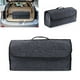 thumbnail image 5 of Organizador de Maletero de Coche, Bolsa Con Ganchos, Plegable, Gran Capacidad, Tela de Fieltro Gris, Plas de Almacenamiento Prescicas, Artículos Esenciiales de Vije, 5 of 7