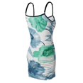 thumbnail image 6 of Ladies Elegant Sling Sleeveless Sexy Dress flowers, 6 of 6