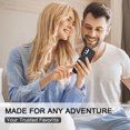 thumbnail image 6 of I-HONVA For Samsung Galaxy A15 Case,3-Layer Military Grade Drop Protection Anti-Slip Bumper Rugged Shockproof Dustproof Protection 6.5 inch Phone Case,Full Black, 6 of 7
