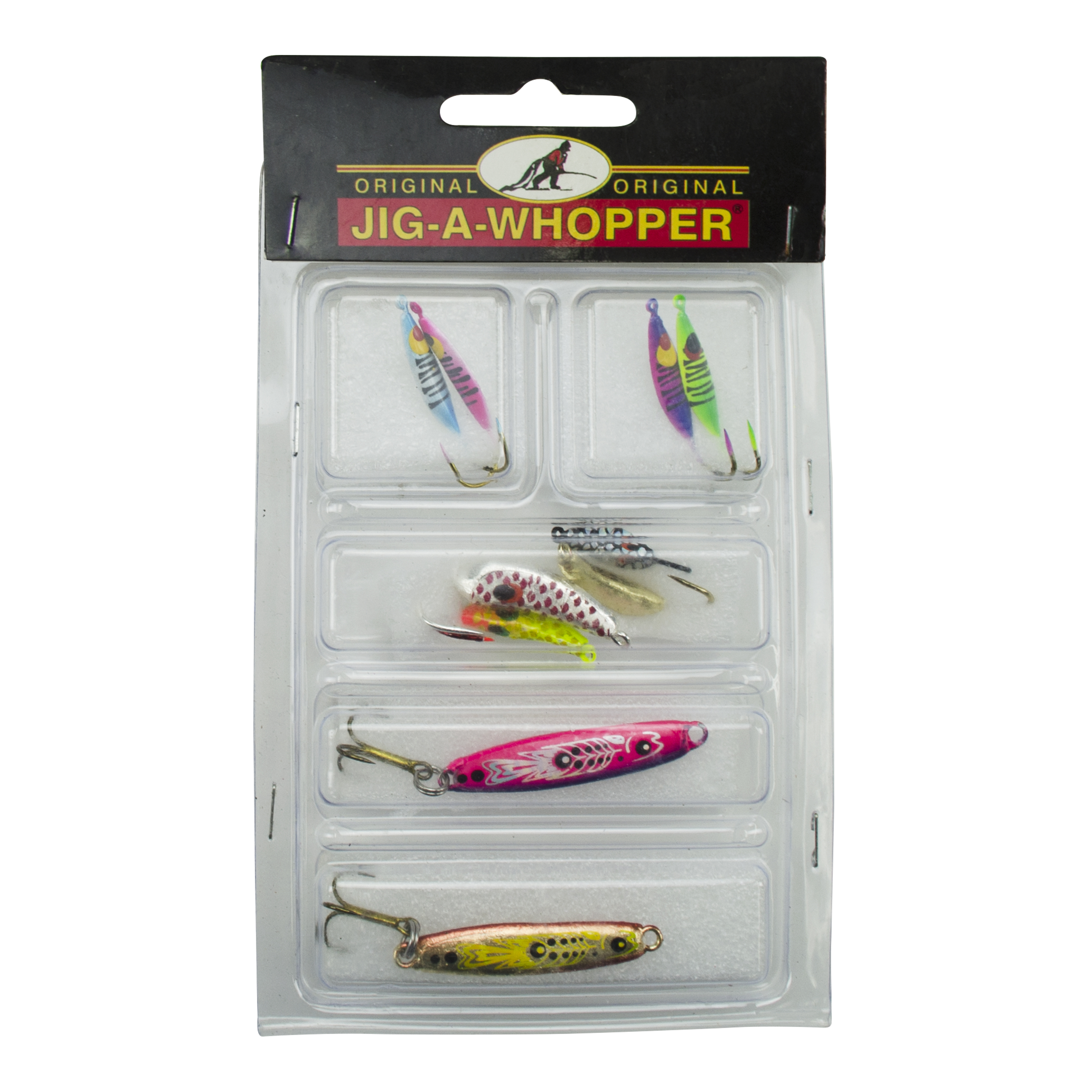 HT Enterprises JigAWhopper 10 Piece Gamefish Spoon Kit Assorted. Ice