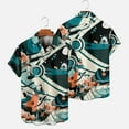 thumbnail image 3 of Camisas hawaianas de verano con estampado tropical de selva tropical, camisetas vintage para hombre, camisetas casuales de manga corta con estampado 3D, ropa de playa para hombre, ropa de moda, 3 of 5