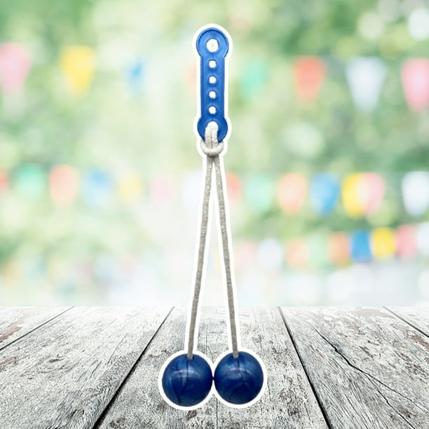 Pelota Pro-Clackers Clacker Ball Juguetes para niños y adultos (azul con luz) Tmvgtek libre de BPA