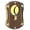 Gold Carbon Fiber, variant on Lotus Cut 400 Deception Serrated Cigar Cutter