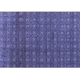 thumbnail image 1 of Ahgly Company Machine Washable Indoor Rectangle Abstract Blue Modern Area Rugs, 2' x 5', 1 of 4