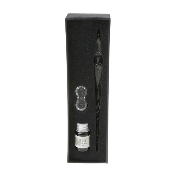 Acahhotxx Dip Pen, Glass Dip Fountain Pen Business Office Supplies Call