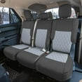 thumbnail image 3 of For 2020-2024 Ford Explorer Base FH Group Neoprene Custom Fit Car Seat Covers Water Resistant - 2nd Row Gray, 3 of 7
