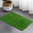 thumbnail image 6 of Realistic Artificial Grass Door Mat - Durable Turf for Outdoor/Indoor Use, Perfect for Entrance, Patio, Camper - Pet-Friendly Fake Grass Rug, Home Decor, 15.7” x 23.6”, 6 of 8